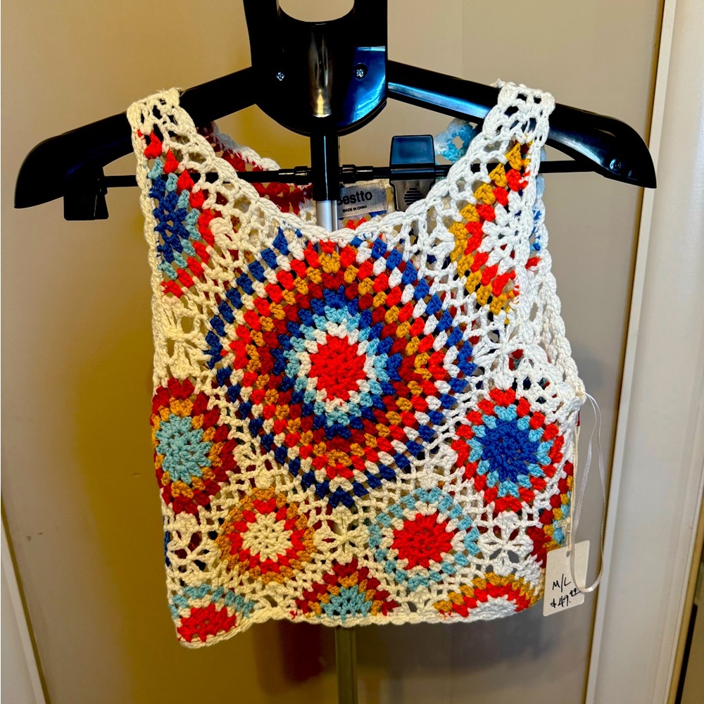 Women's multi Crop-top